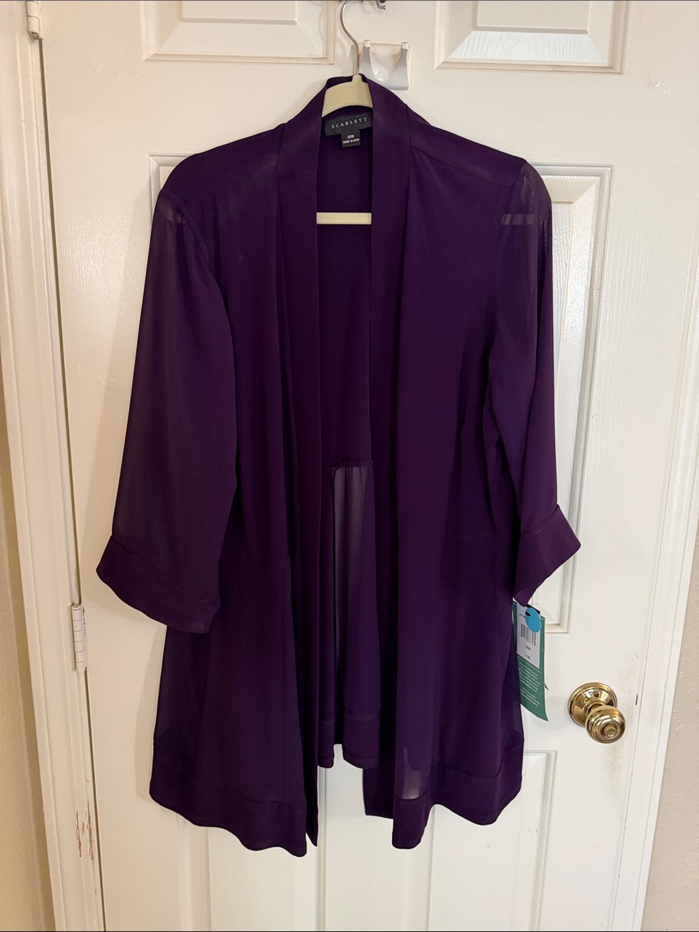 Scarlett Eggplant 2 Piece Dress Set - Picture 8 of 9
